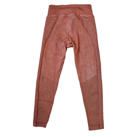 Offline by Arie Legging Seamless Ribbed High Waist Size Sm/P Berry Orange - Picture 8 of 9